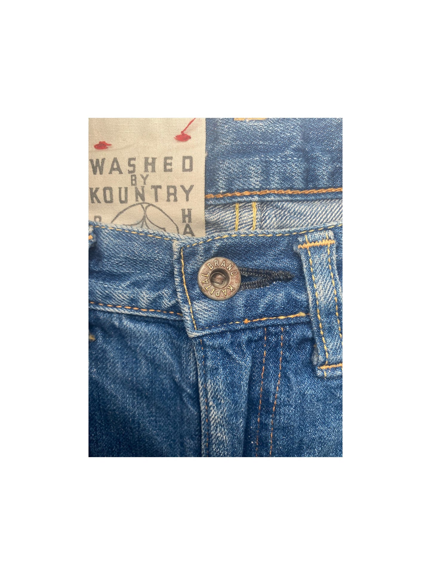 Kapital Hand-dyed Flared Denim