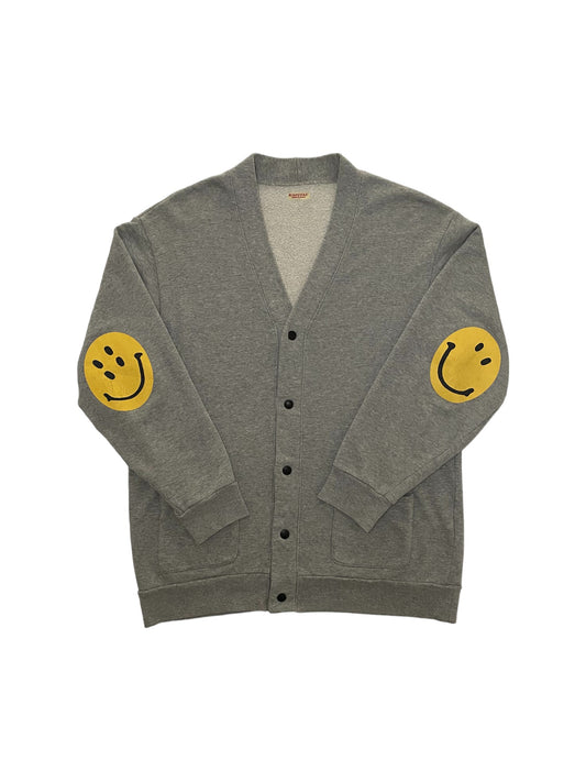 Kapital Smiley Button-Up Cardigan