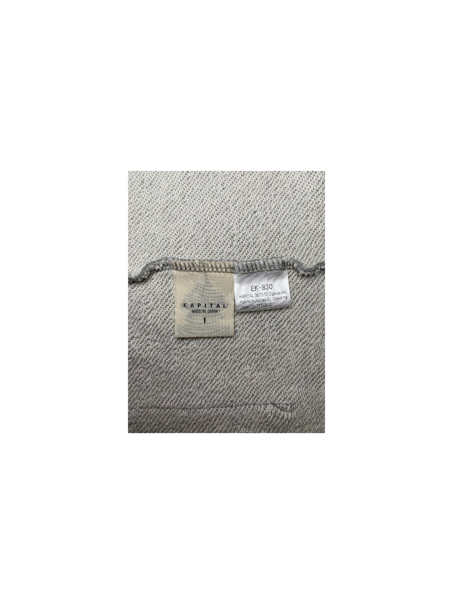Kapital Smiley Button-Up Cardigan