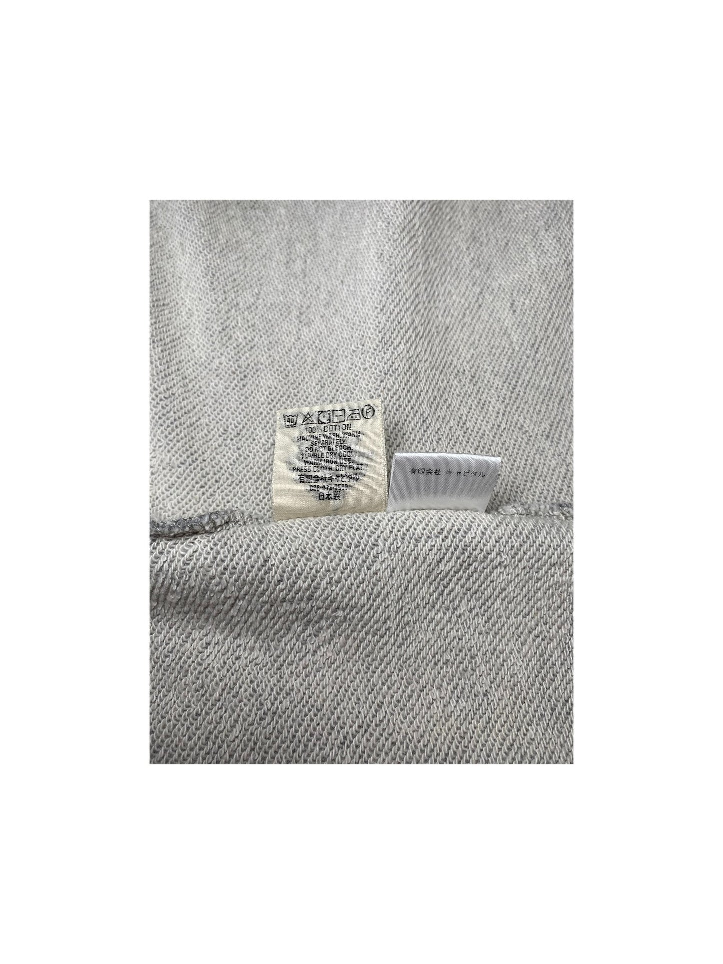 Kapital Smiley Button-Up Cardigan