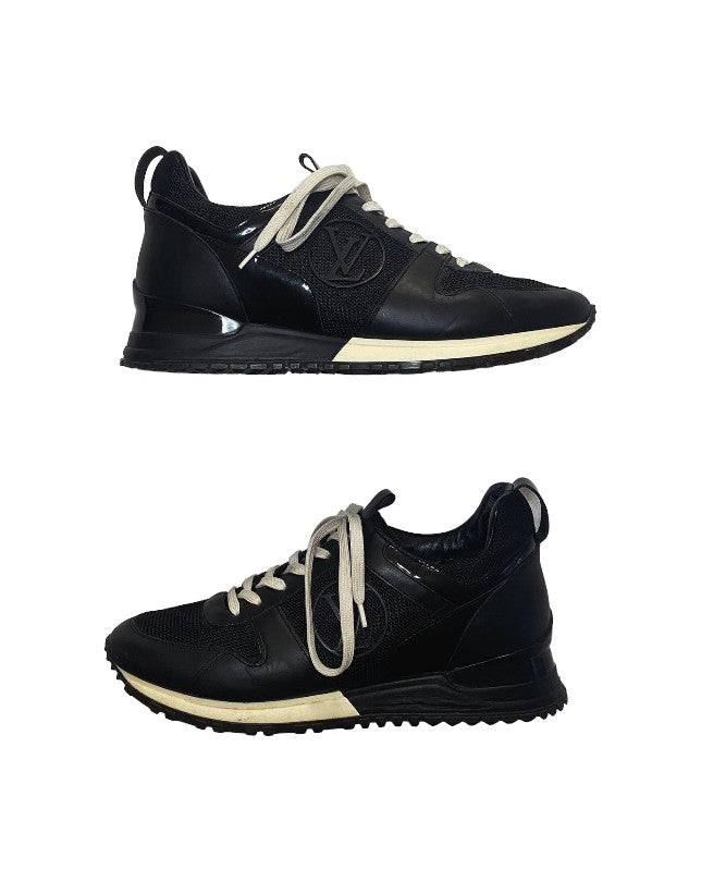 Louis Vuitton Leather Run-Away Sneakers