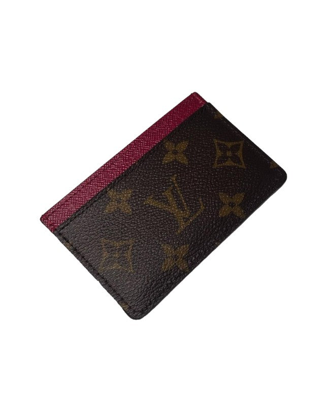 Louis Vuitton Fuchsia Monogram Card Holder