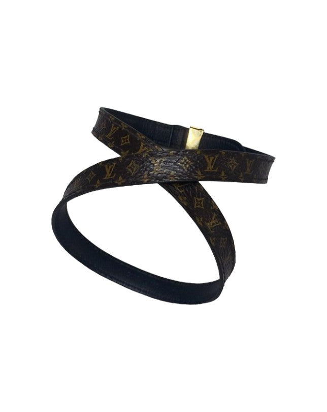 Louis Vuitton Triple Wrap Bracelet M6740.