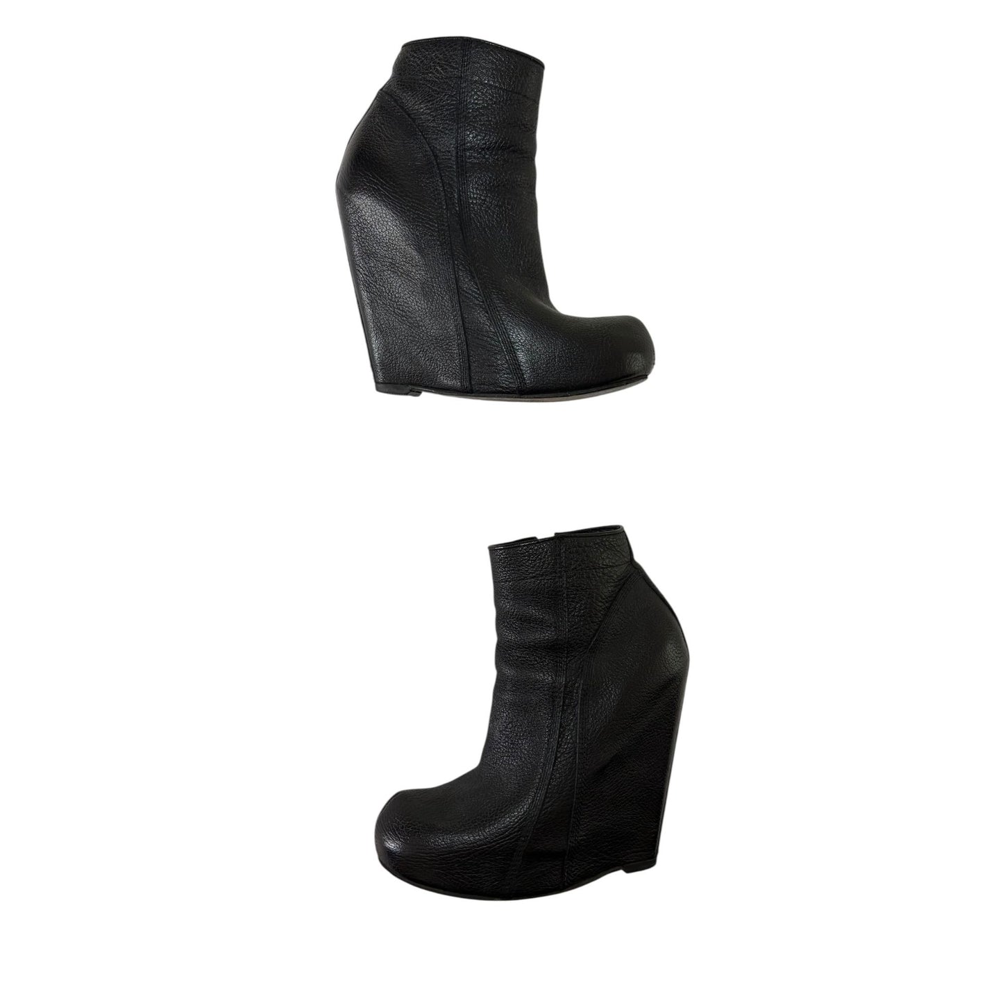 Rick Owens High Wedge Boots