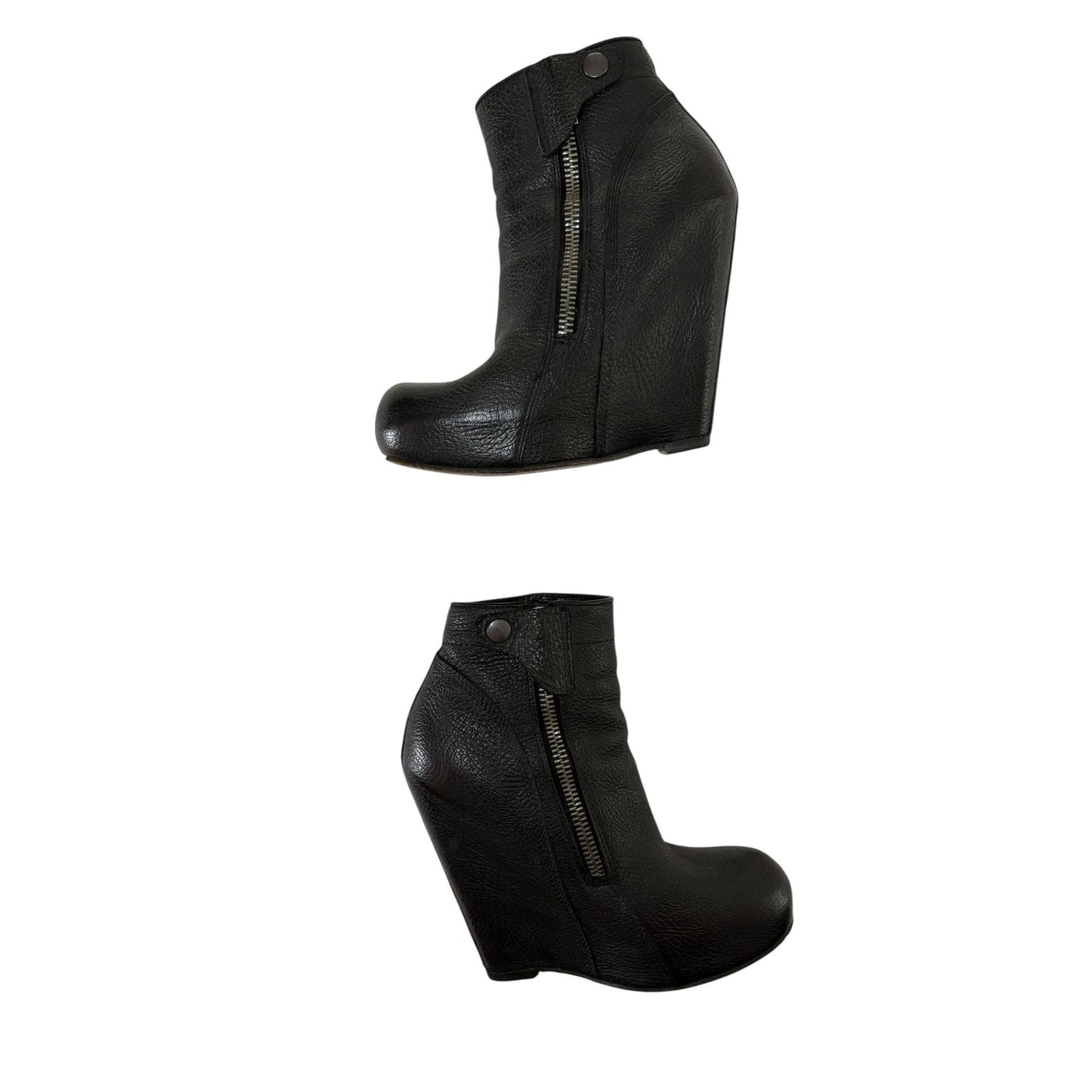 Rick Owens High Wedge Boots