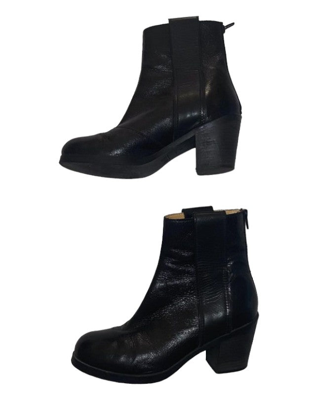 Maison Margiela MM6 Leather Ankle Boots