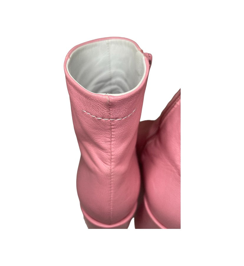 Maison Margiela MM6 Pink Ankle Boots