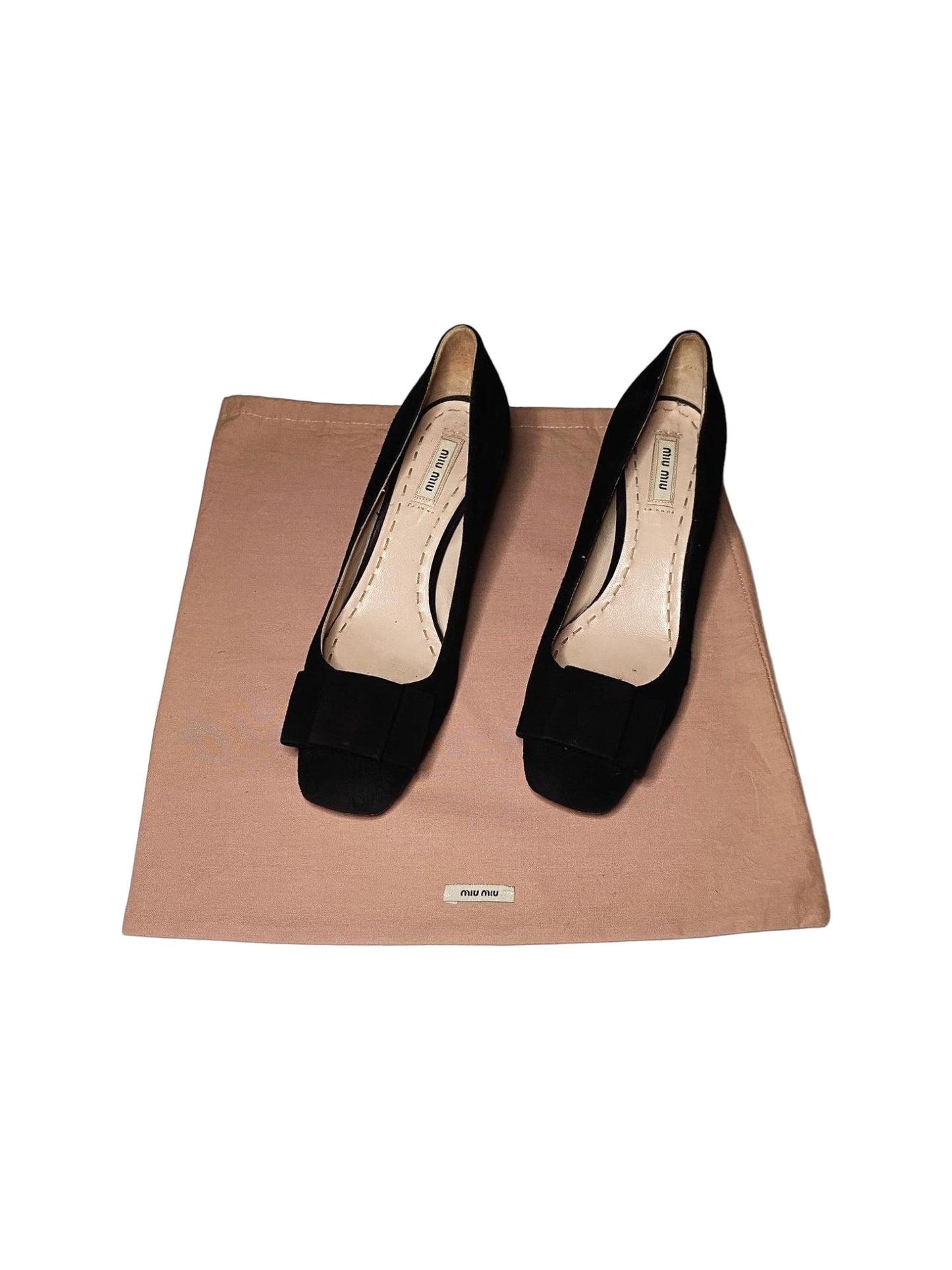 Miu Miu ‘Seude Bow Pumps’