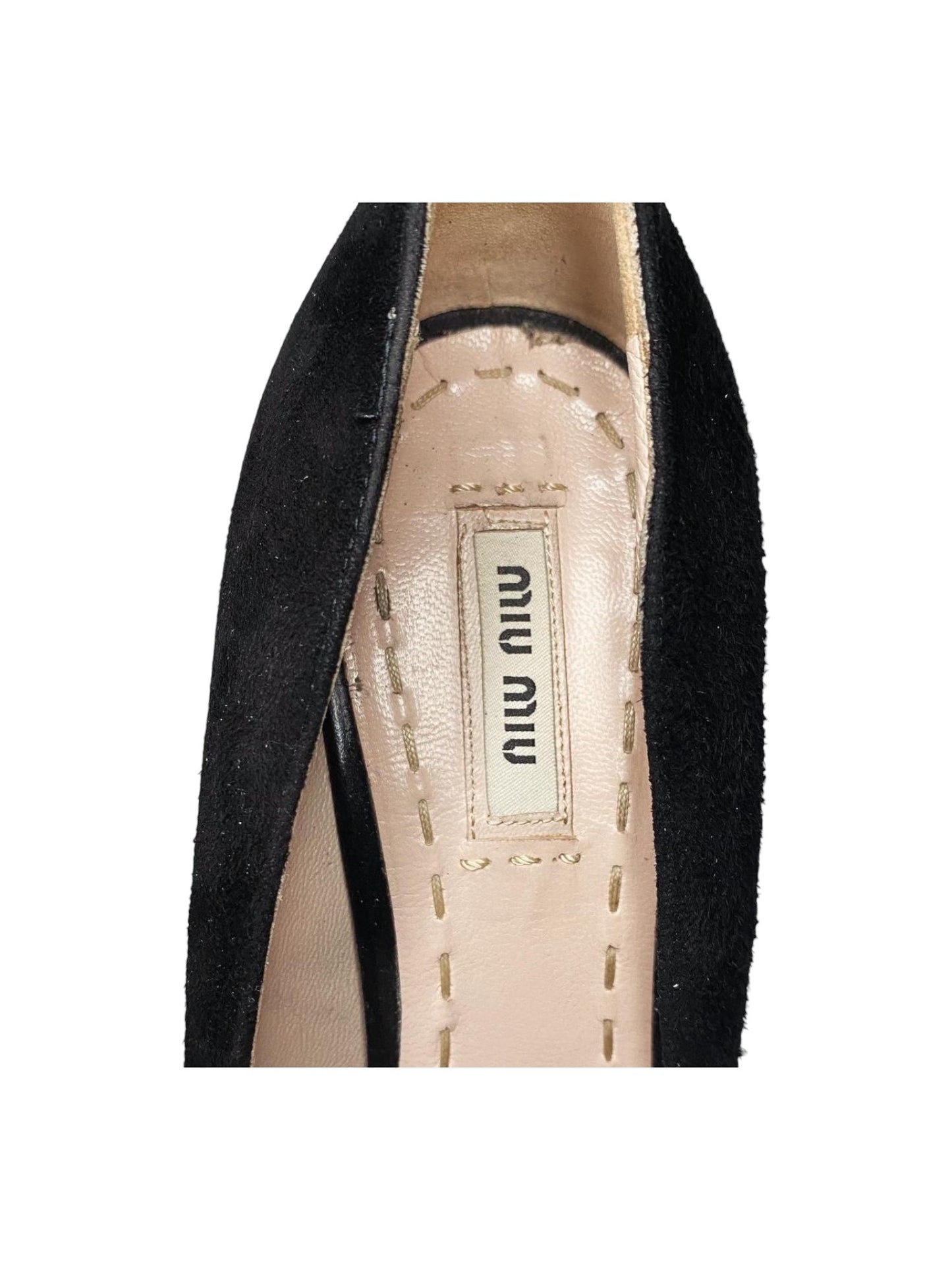 Miu Miu ‘Seude Bow Pumps’