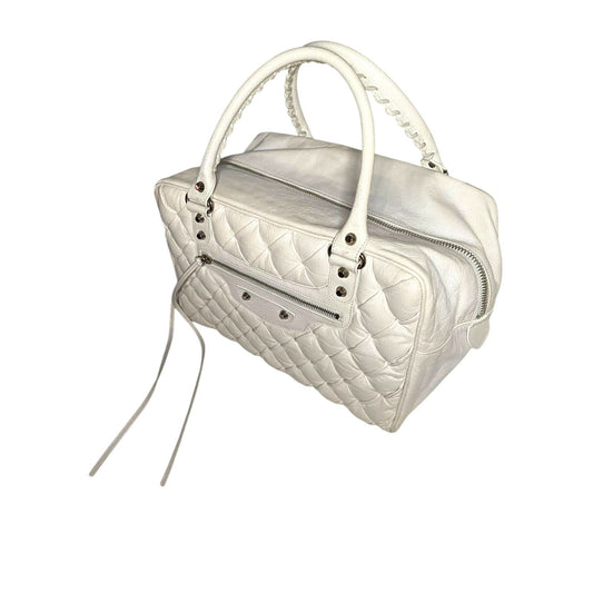 Balenciaga Quilted Chevre City Bag