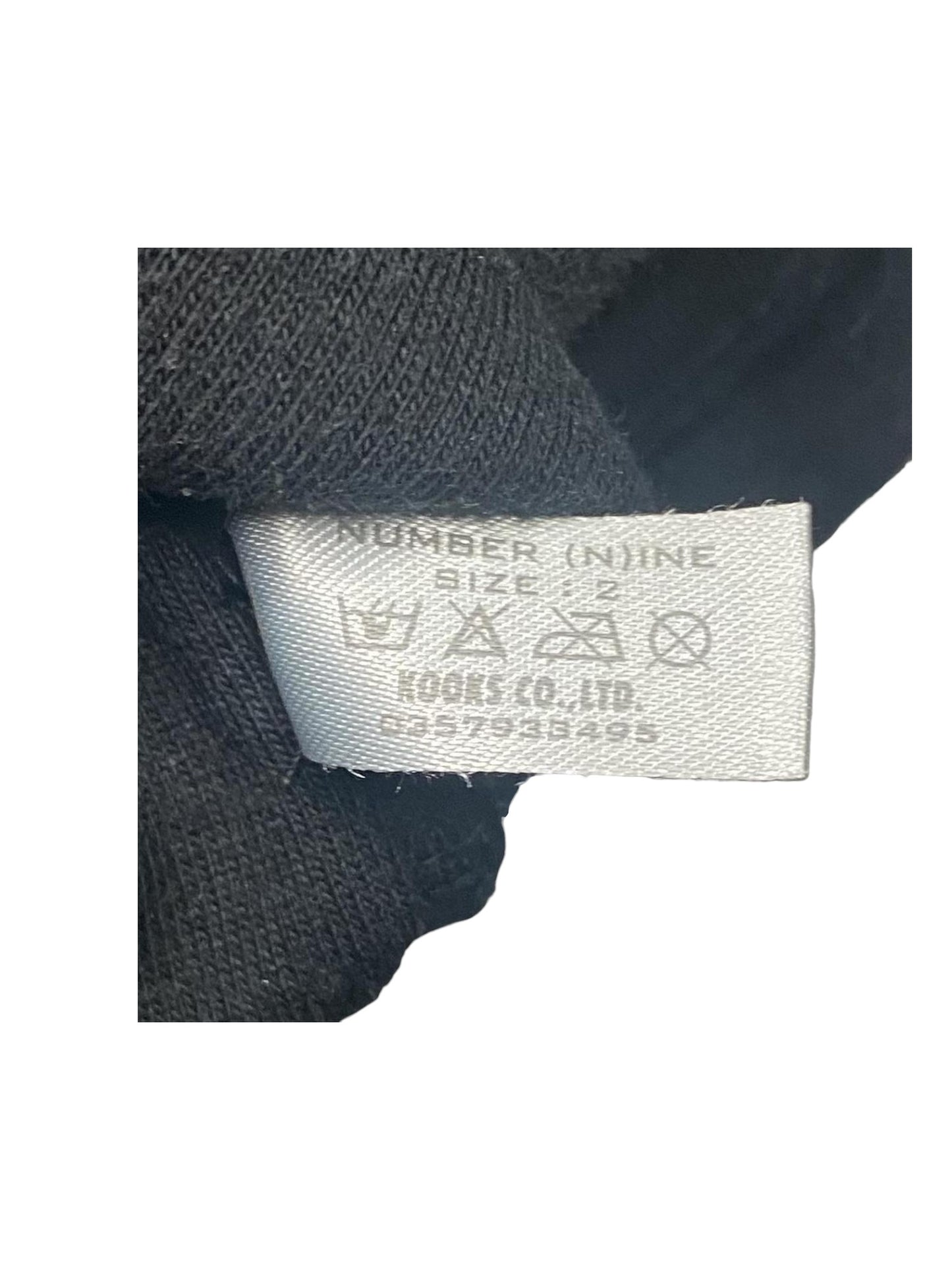 Number (N)ine AW2000 ‘Cigarettes’ T-Shirt