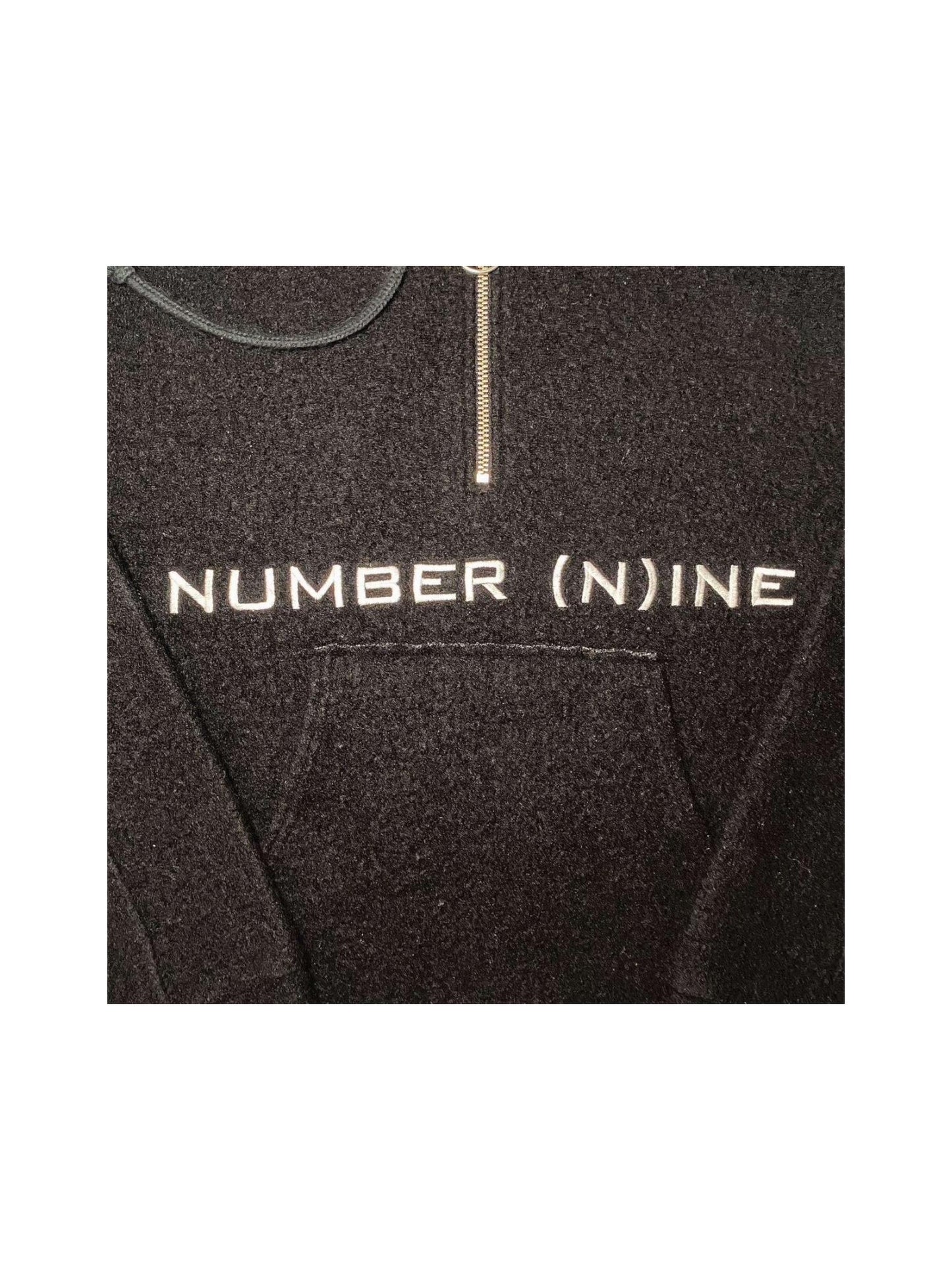 Number (N)ine Wool Logo Hoodie