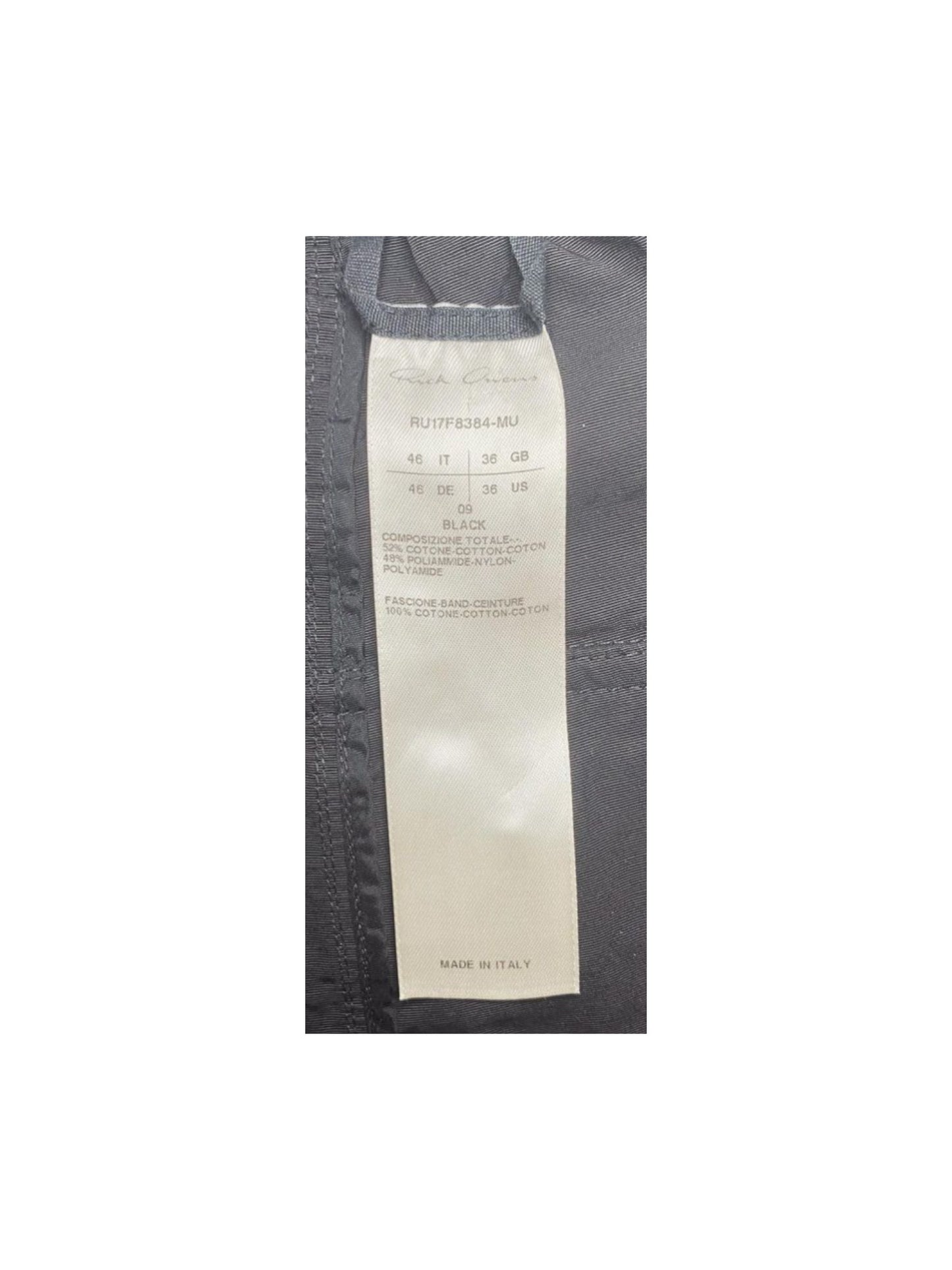Rick Owens Mainline FW17 ‘Glitter’ Pods Shorts