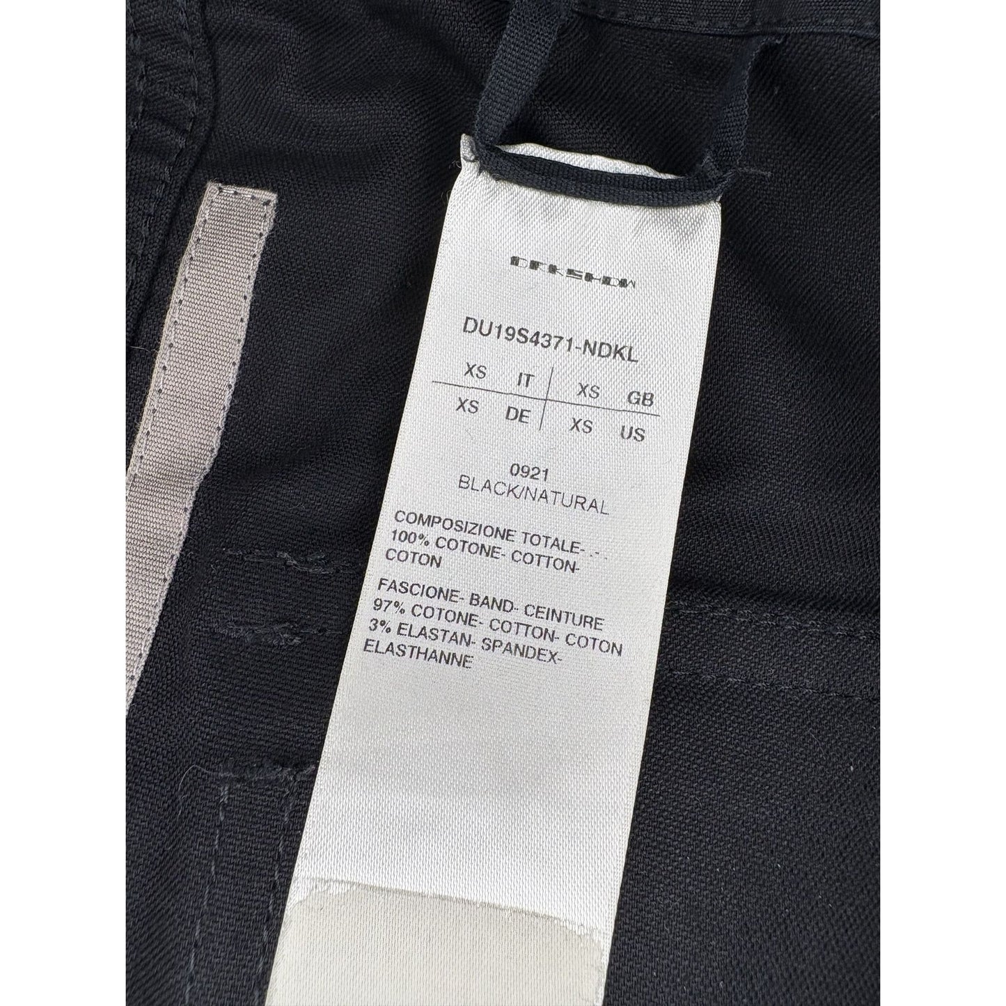 Rick Owens Babel SS19 DRKSHDW Pusher Pants