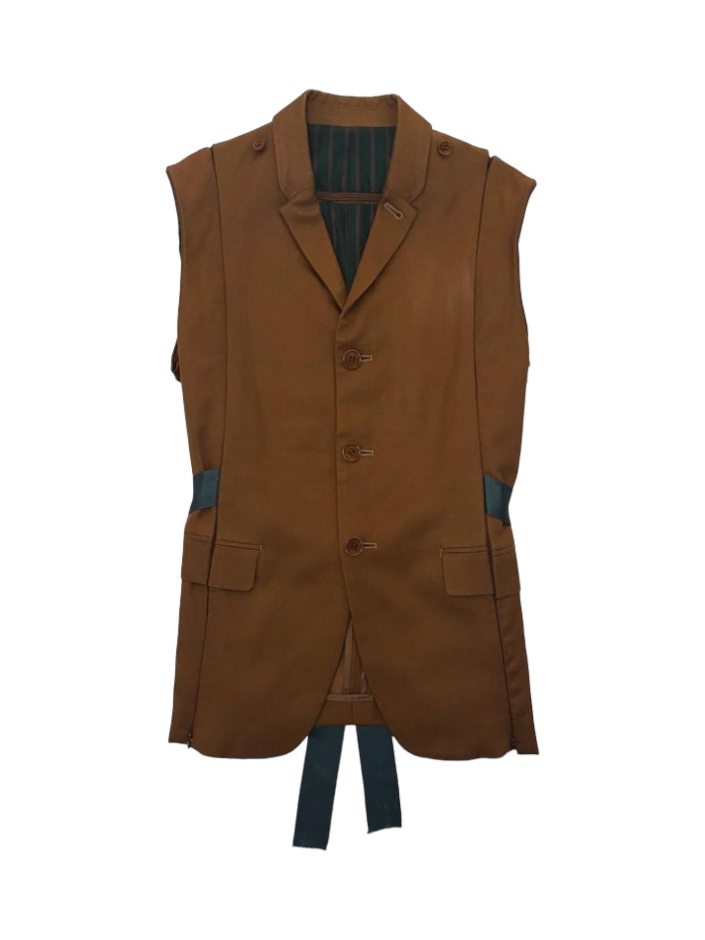 Undercover Transformable Silk Blazer / Vest