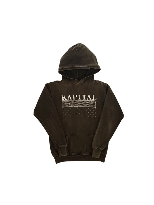 Kapital Spell Out Hoodie