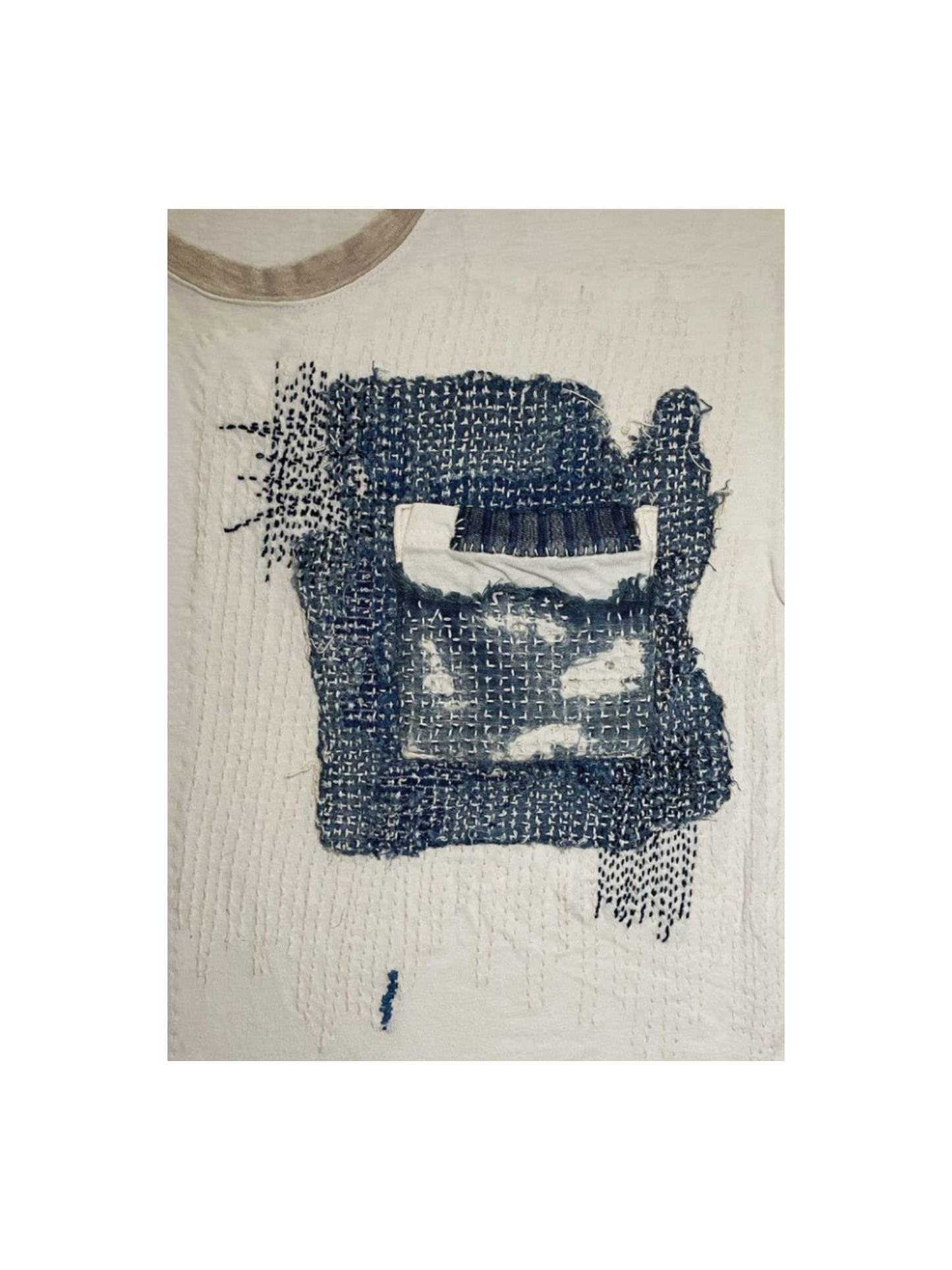 Kapital Kountry Boro Sashiko Patch T-Shirt