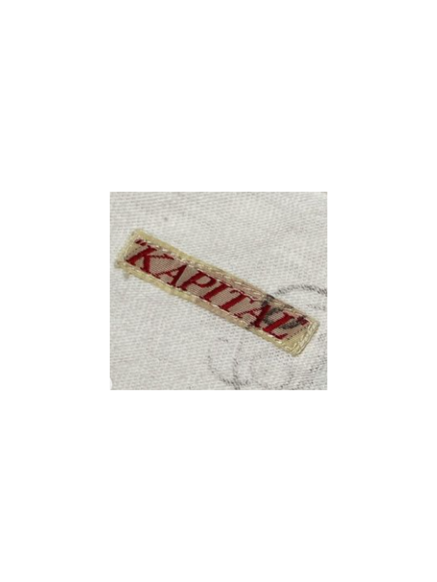 Kapital Kountry Boro Sashiko Patch T-Shirt