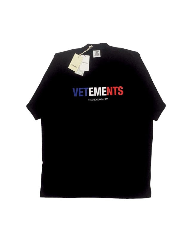 VETEMENTS ‘Think Globally’ T-Shirt *Brand New*