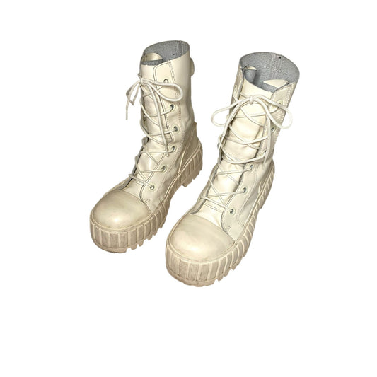 Maison Margiela 6 'Vulcanized' Leather Boots