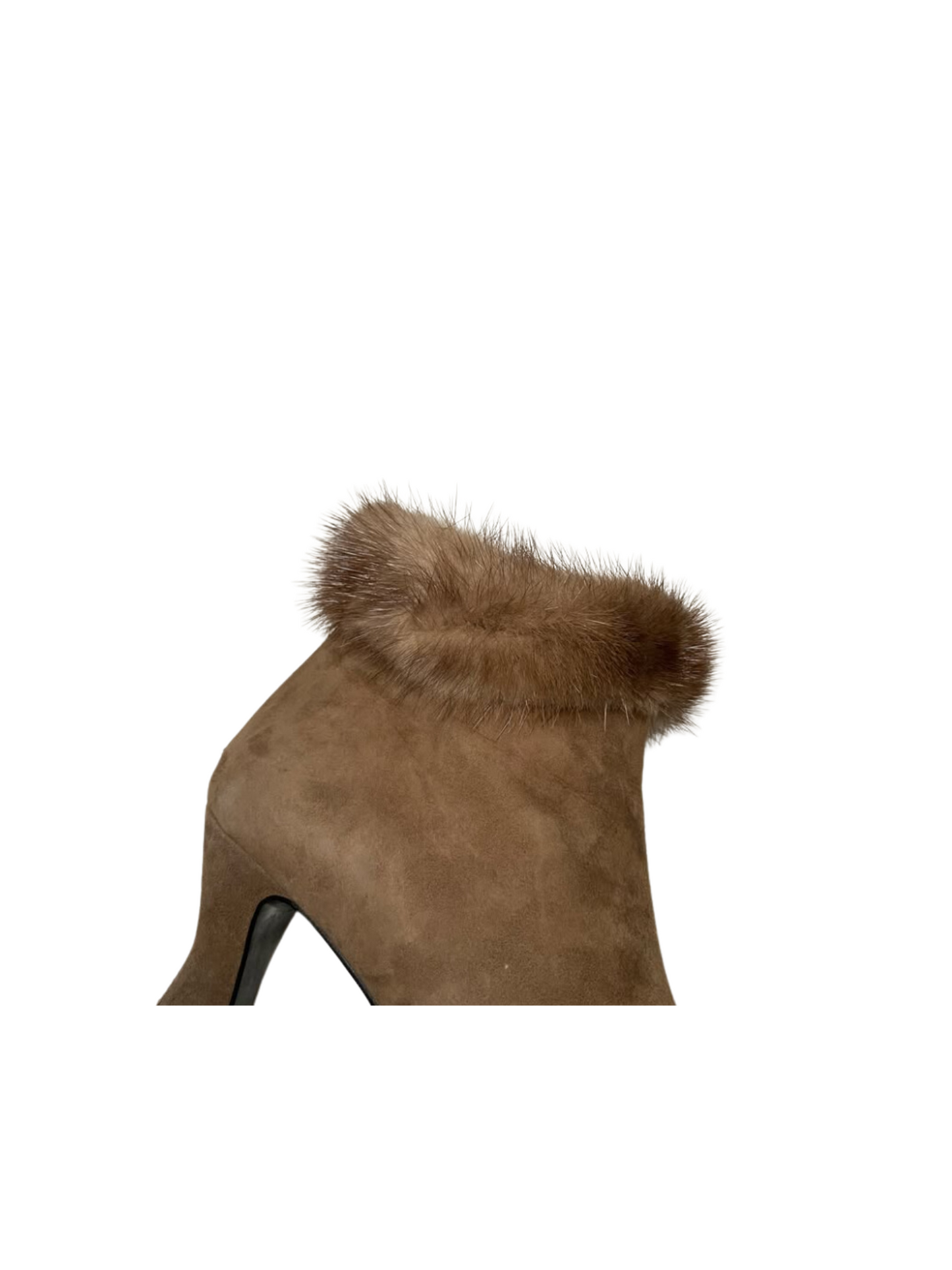 Yves Saint Laurent 90’s Mink Fur Ankle Boots