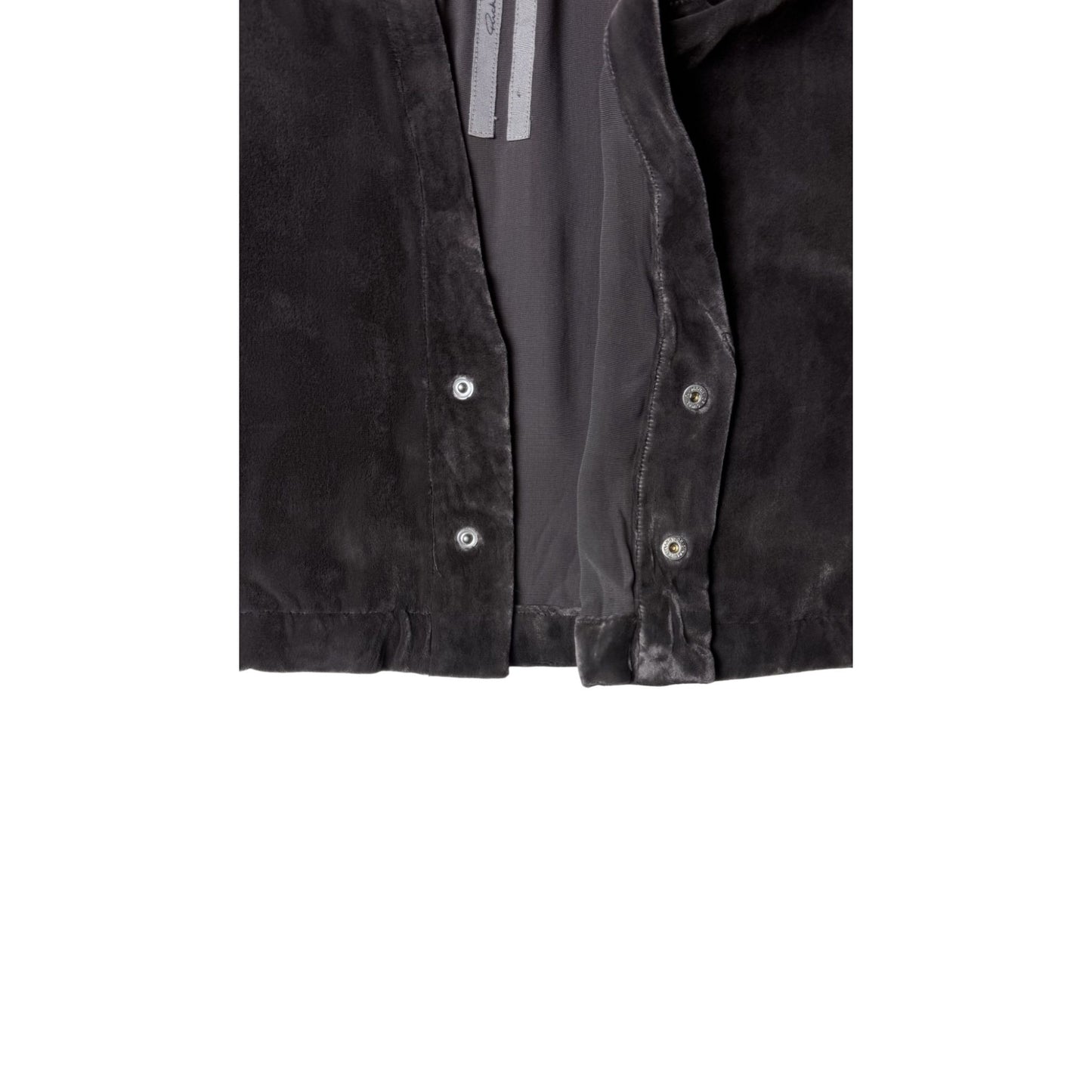 ♚ Rick Owens Hollywood 25 Velvet Cropped Jacket ♚