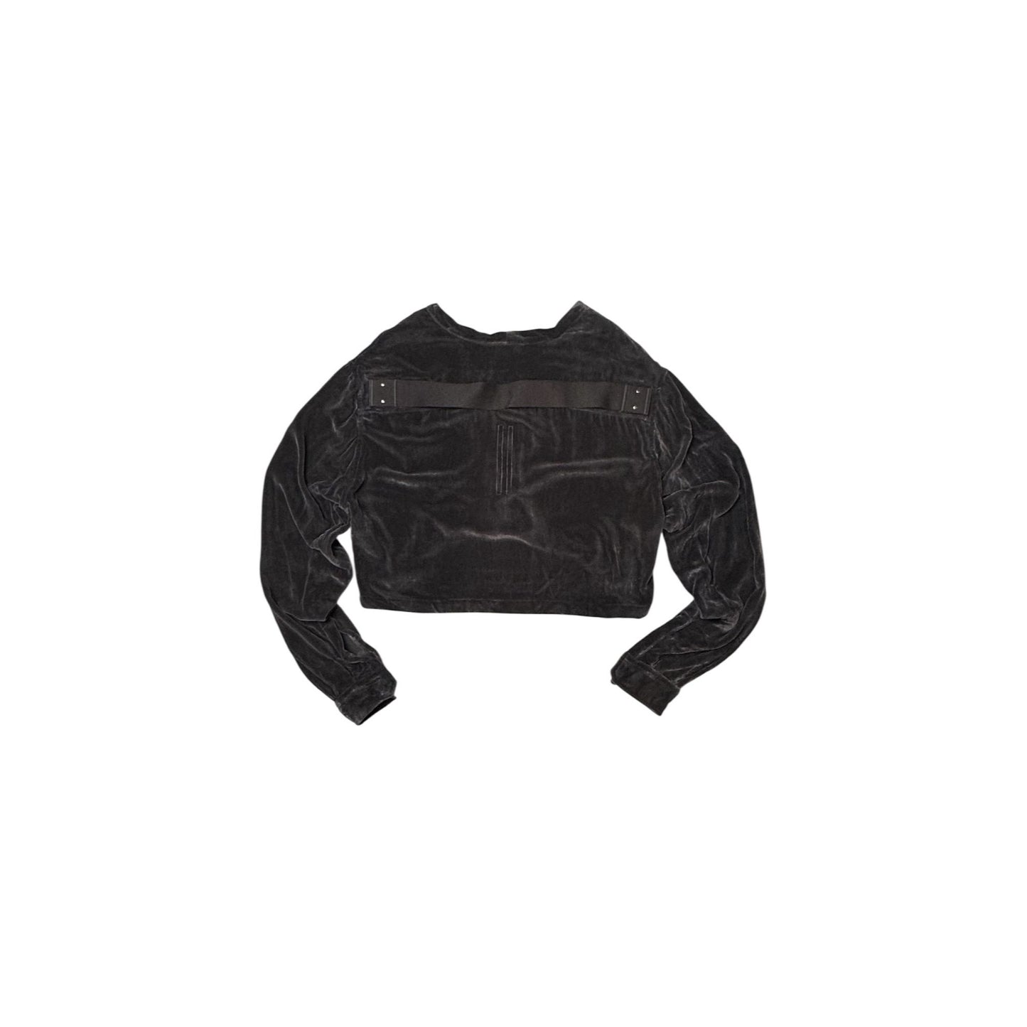 ♚ Rick Owens Hollywood 25 Velvet Cropped Jacket ♚