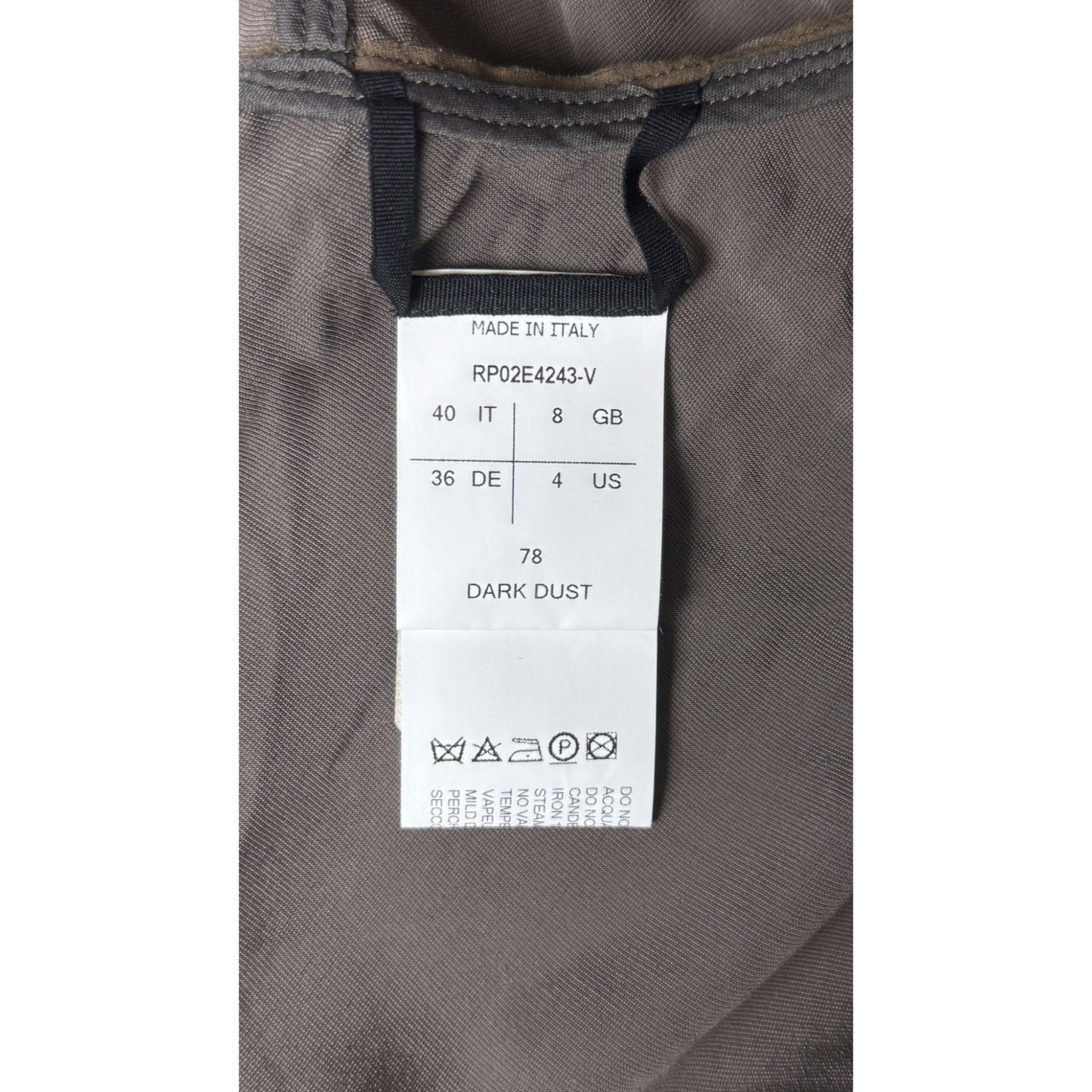 ♚ Rick Owens Hollywood 25 Velvet Cropped Jacket ♚