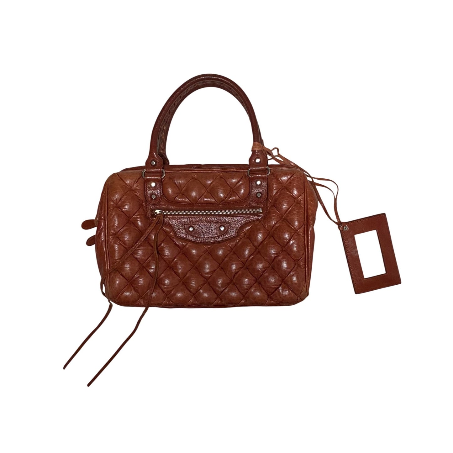 Balenciaga Quilted Chevre Quilted City Bag