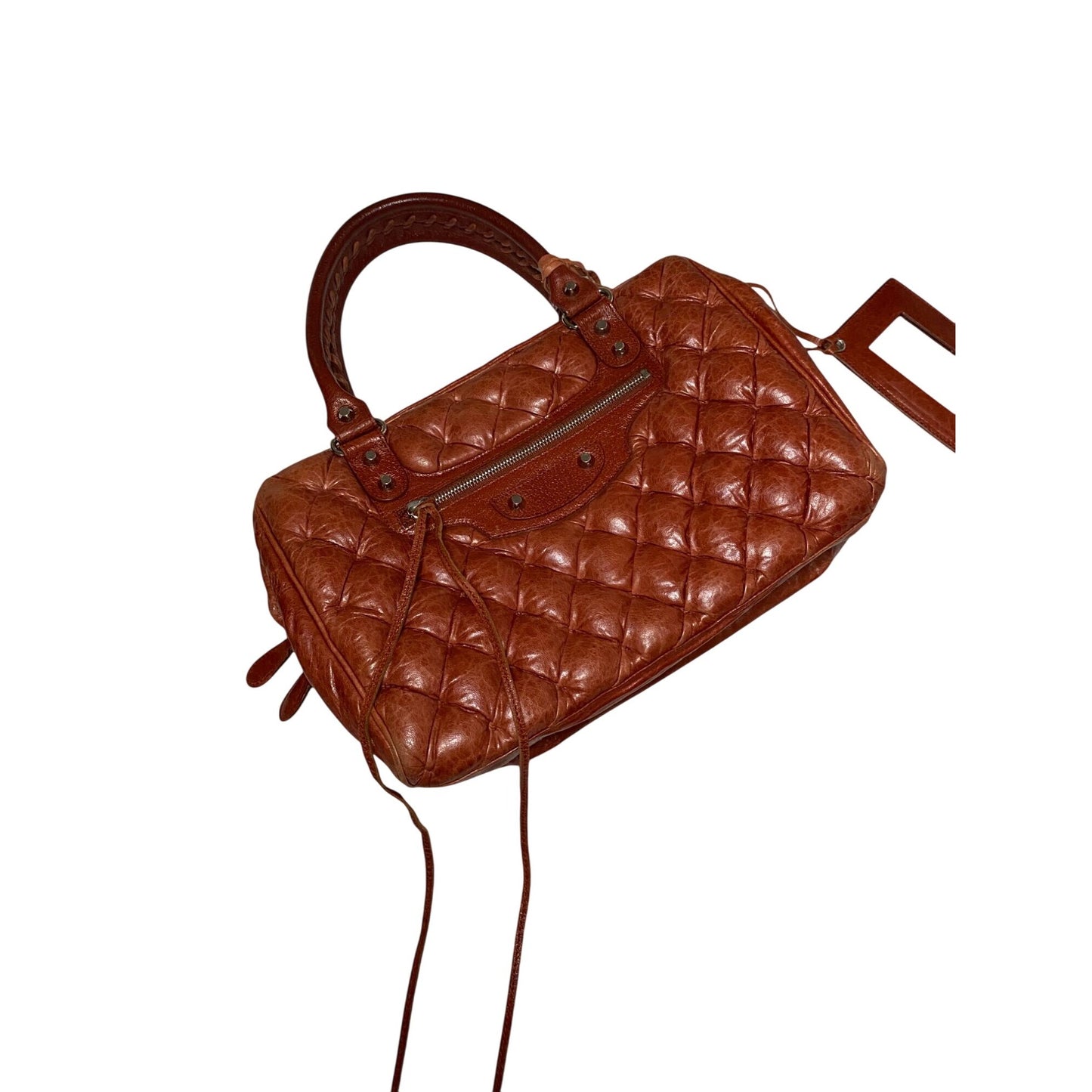 Balenciaga Quilted Chevre Quilted City Bag