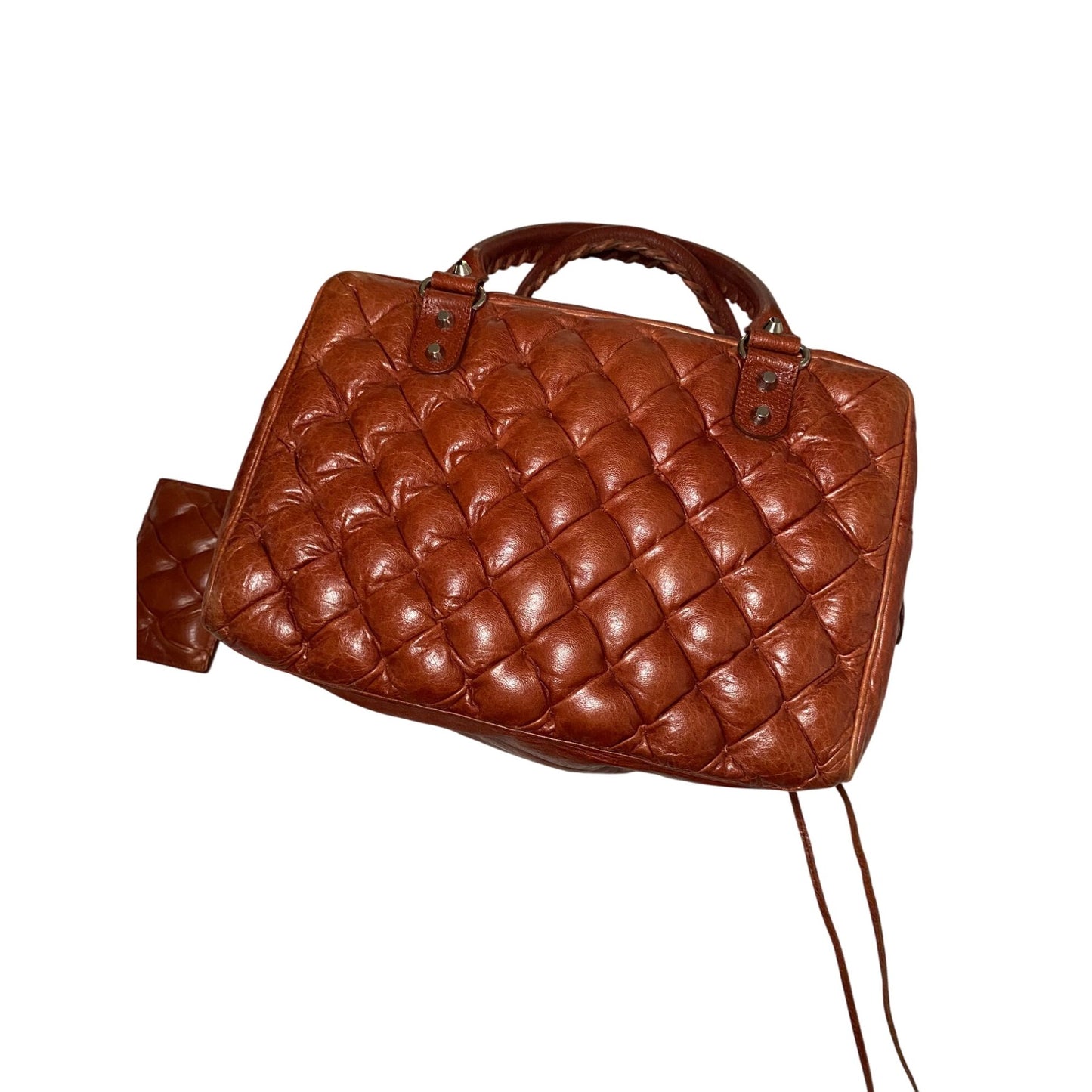Balenciaga Quilted Chevre Quilted City Bag