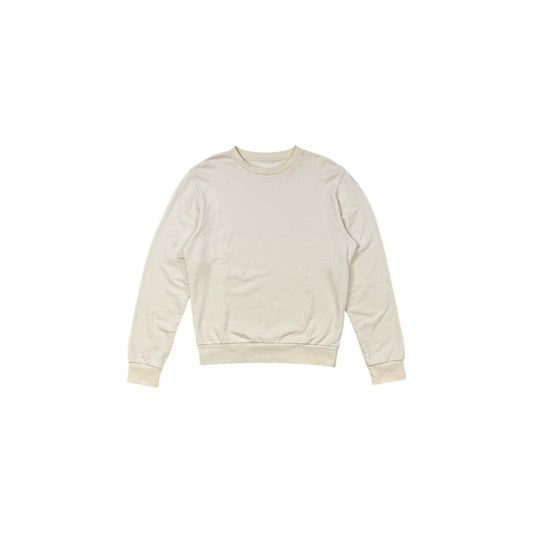 ♚ Maison Margiela Cream Elbow Patch Sweater ♚