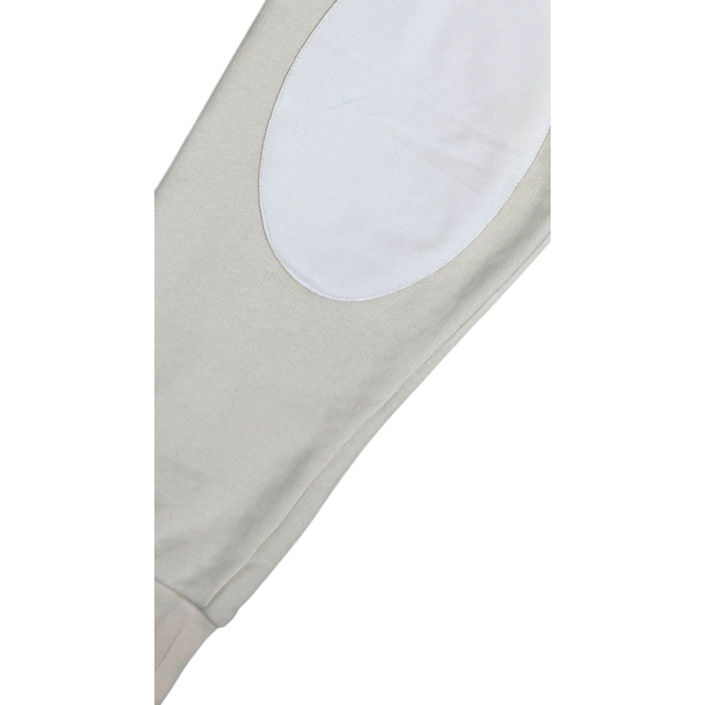 ♚ Maison Margiela Cream Elbow Patch Sweater ♚