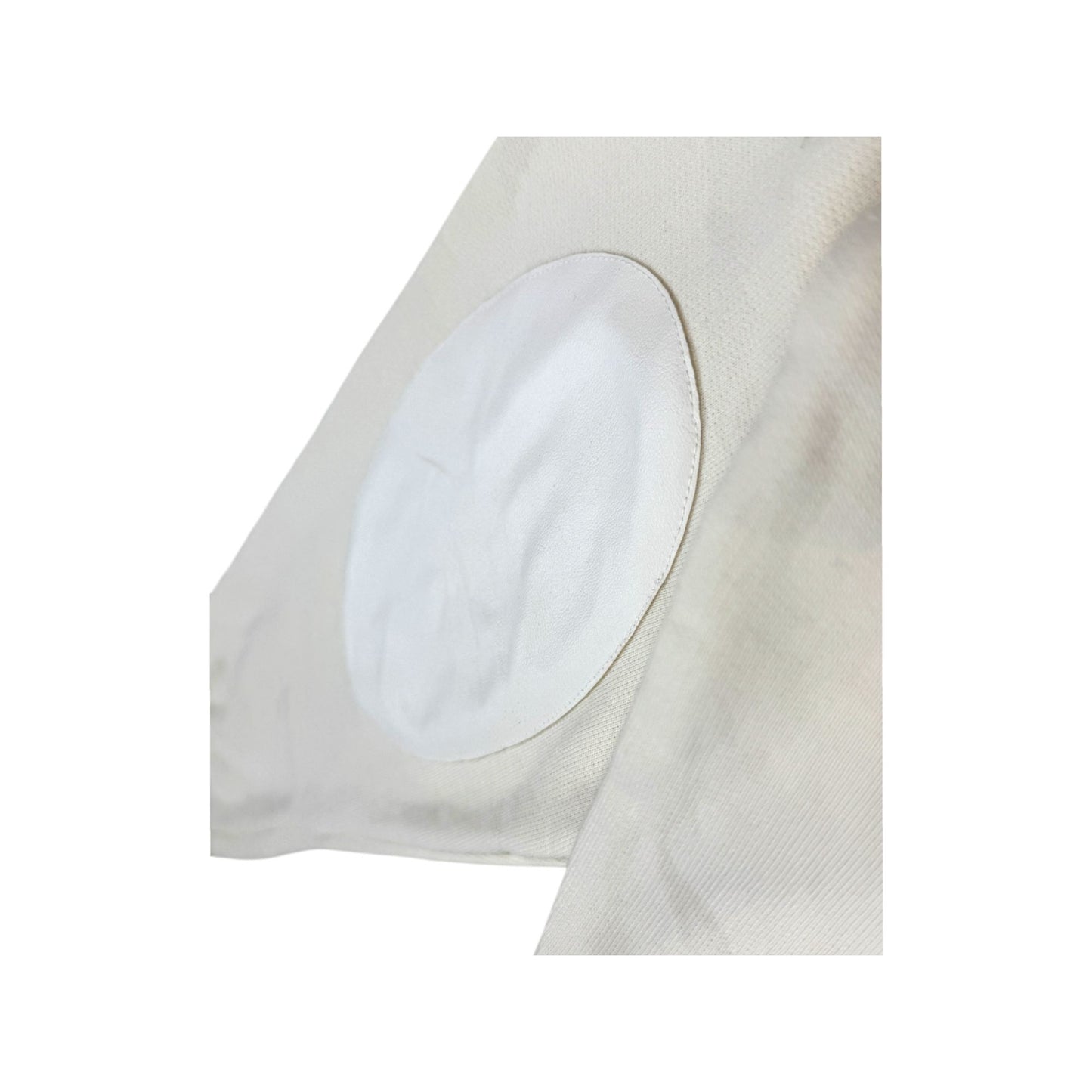 ♚ Maison Margiela Cream Elbow Patch Sweater ♚