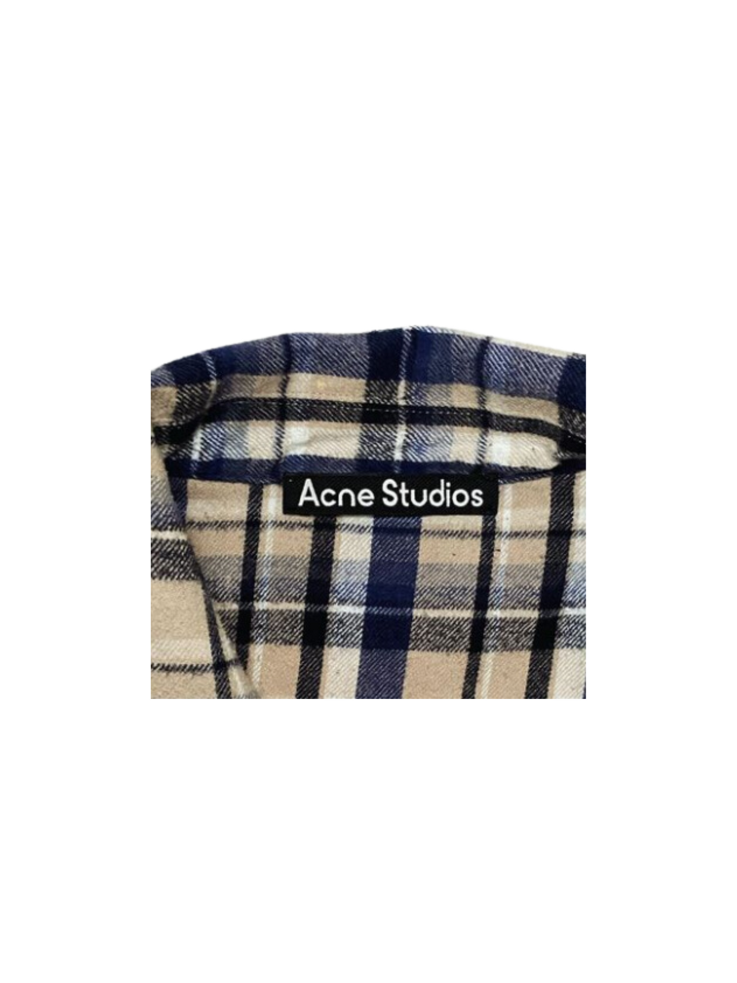 Acne Studios Oversize Bleached Logo Shirt