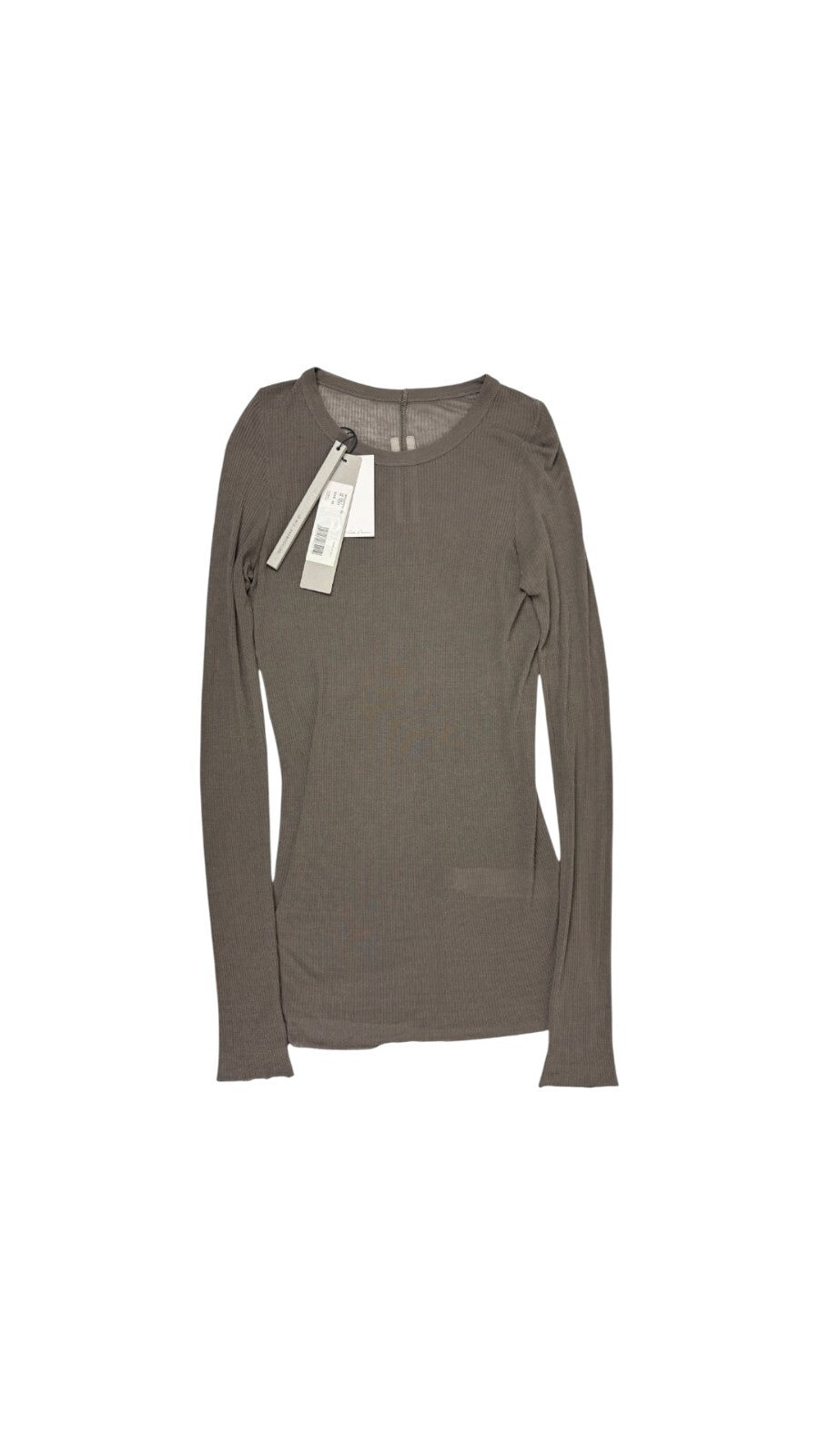 Rick Owens FW21 Dust Ribbed Longsleeve