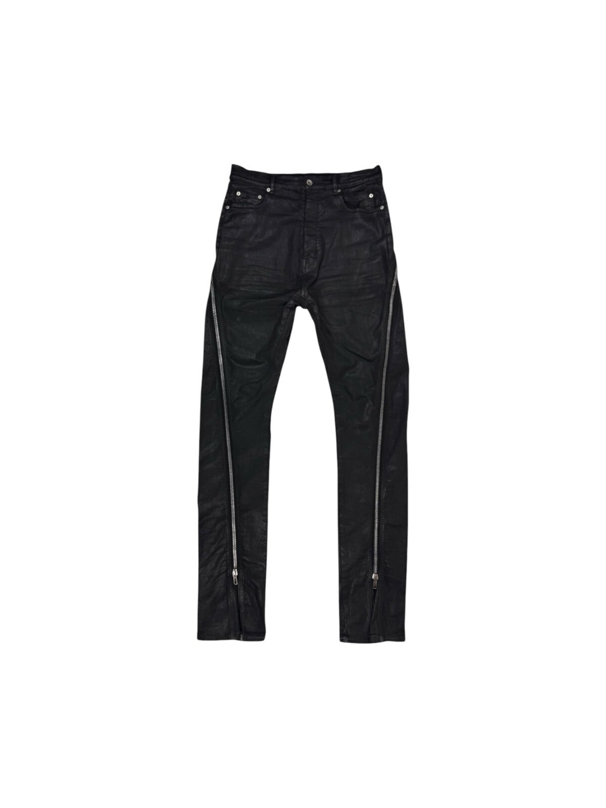Rick Owens DRKSHDW Black Waxed Banana Bolan