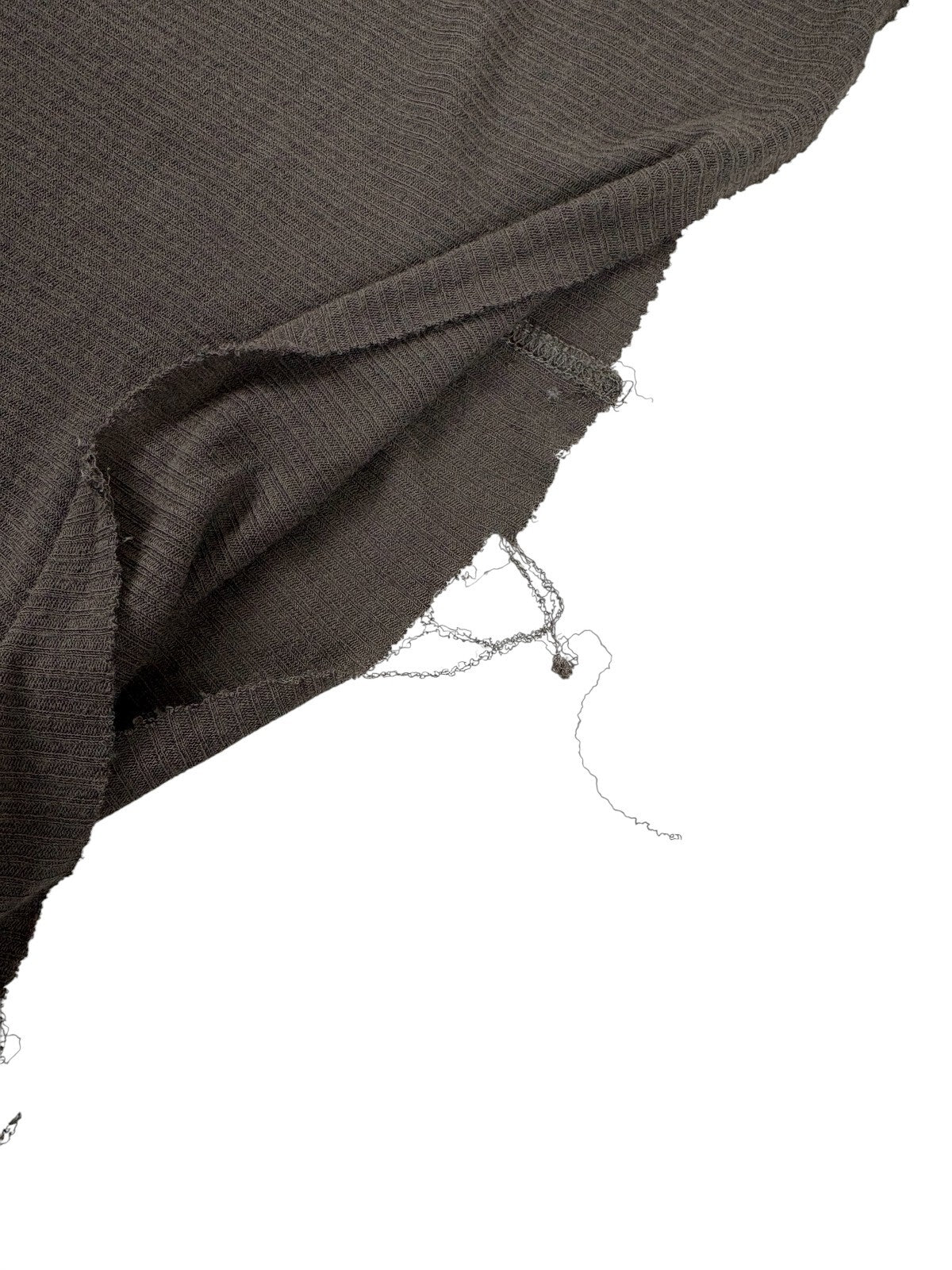 Rick Owens FW21 Dust Ribbed Longsleeve