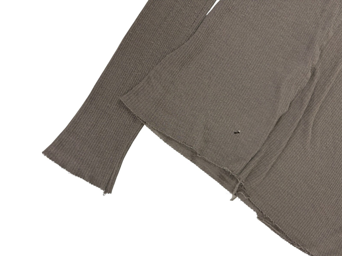 Rick Owens FW21 Dust Ribbed Longsleeve