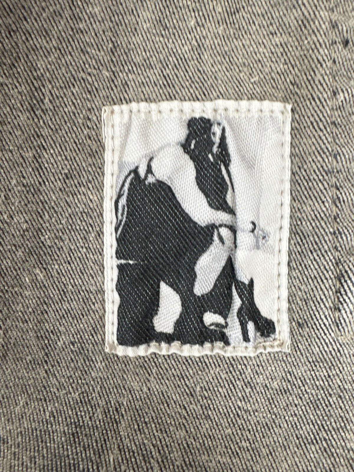 Rick Owens SS23 'EDFU' DRKSHDW Cropped Worker Jacket