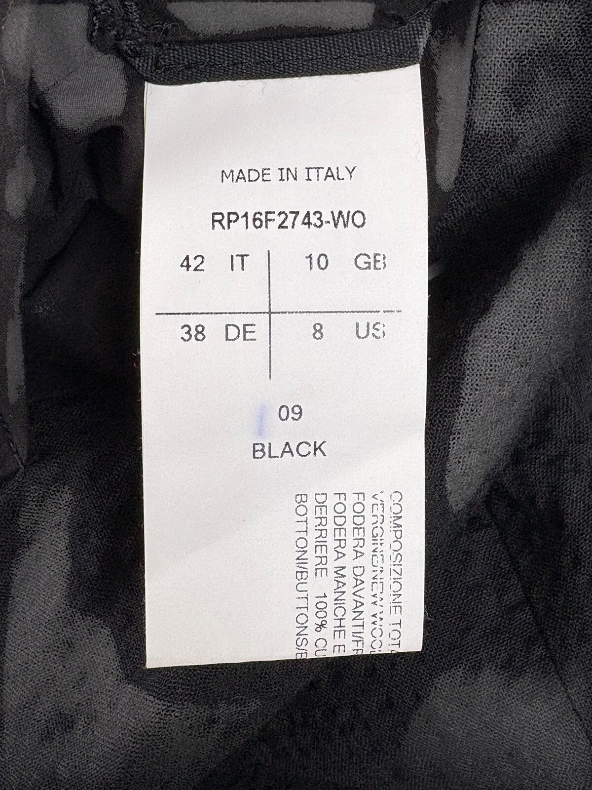 Rick Owens Mainline FW16 'Mastodon' Blazer