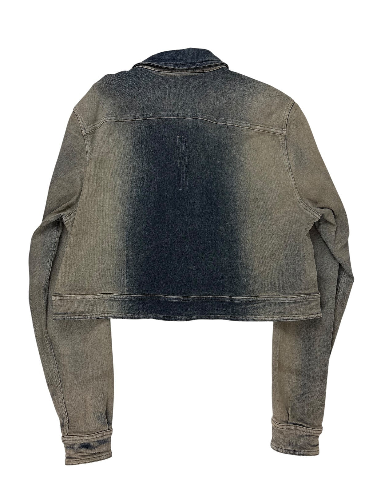 Rick Owens SS23 'EDFU' DRKSHDW Cropped Worker Jacket