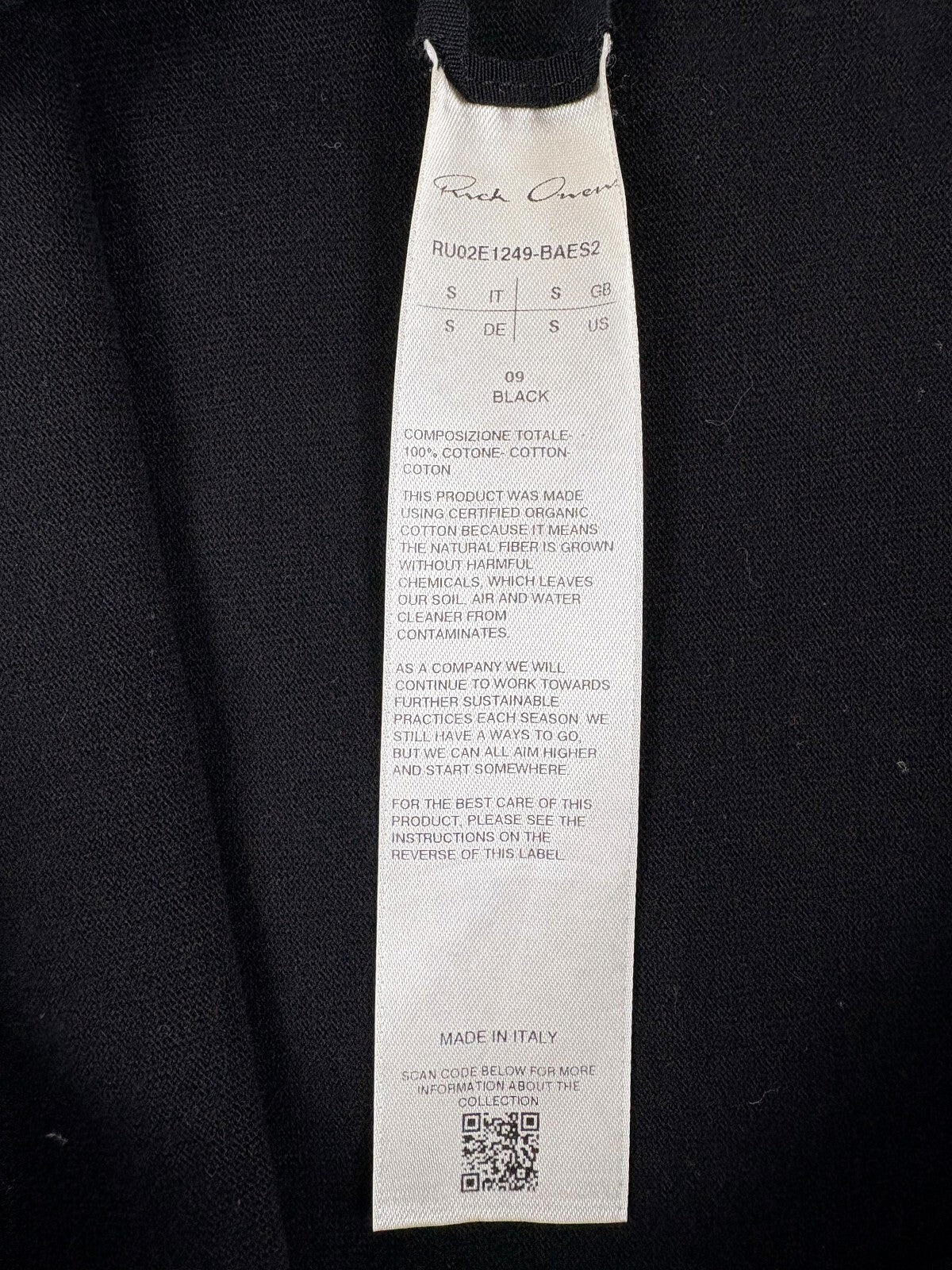 Rick Owens Mainline Rivet T-Shirt