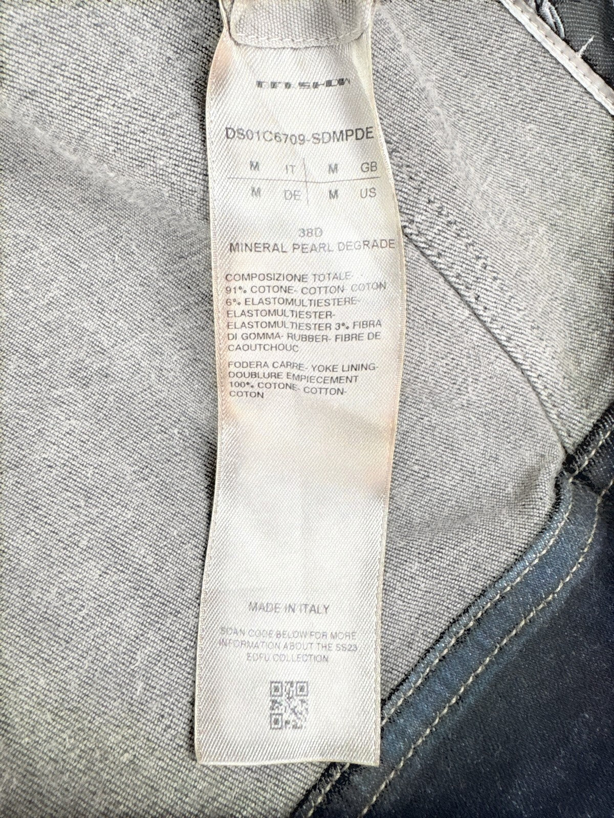 Rick Owens SS23 'EDFU' DRKSHDW Cropped Worker Jacket