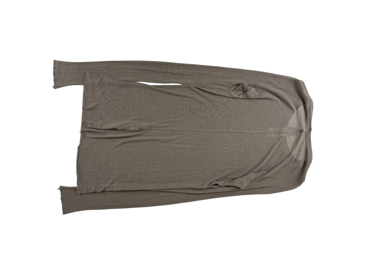 Rick Owens FW21 Dust Ribbed Longsleeve