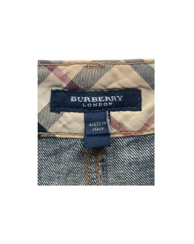 Burberry London Reworked Denim Skirt