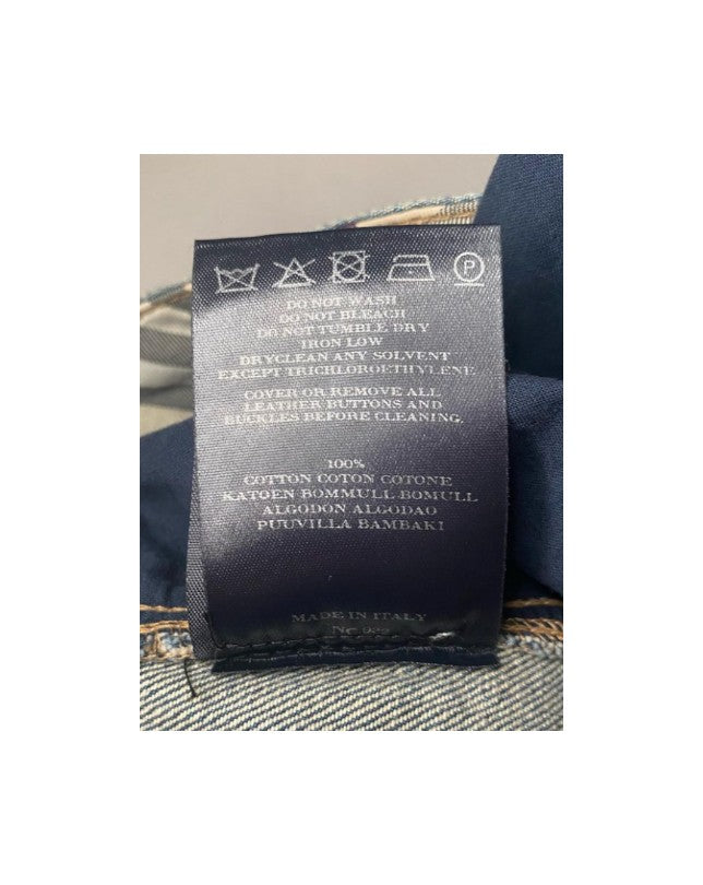 Burberry London Reworked Denim Skirt