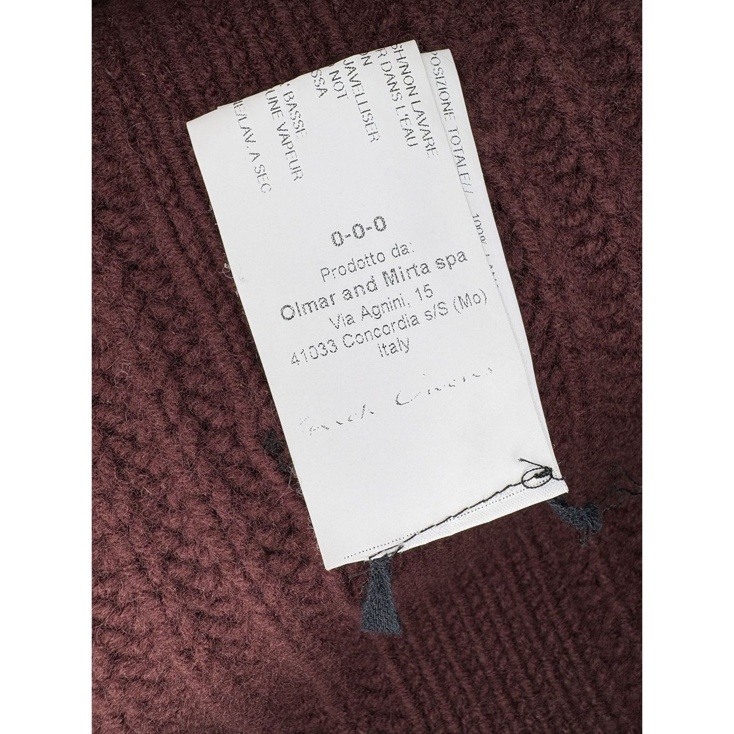 Rick Owens FW14 Moody Wool Turtleneck  Jumper