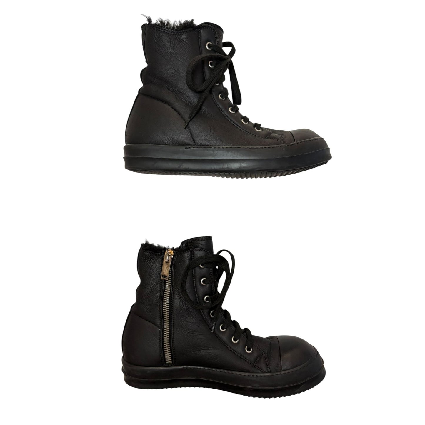 Rick Owens Mainline FW13 Sheepskin Shearling Ramones