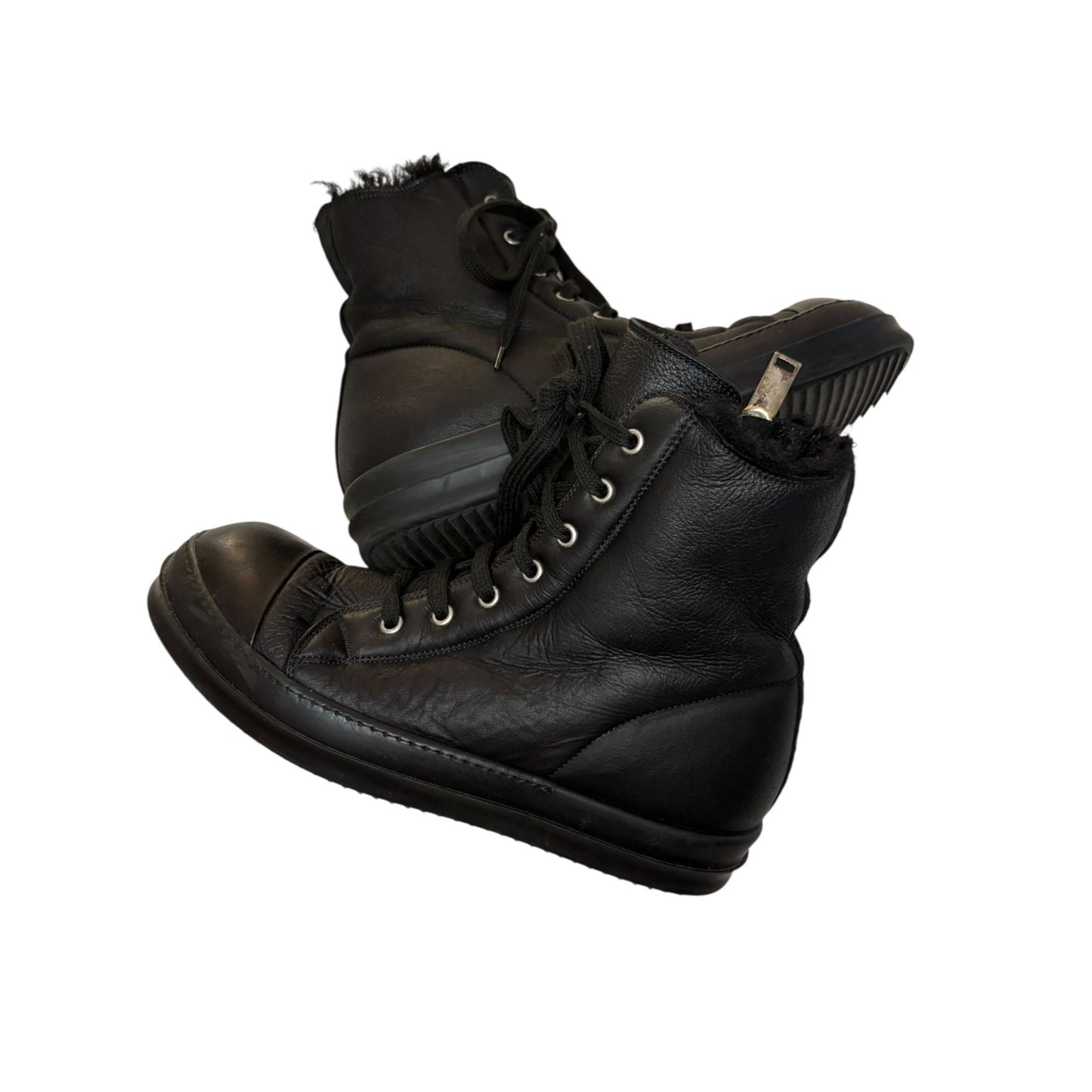 Rick Owens Mainline FW13 Sheepskin Shearling Ramones
